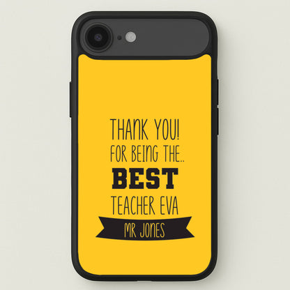 Thank You For Being The Best Teacher iPhone 17 Air Case