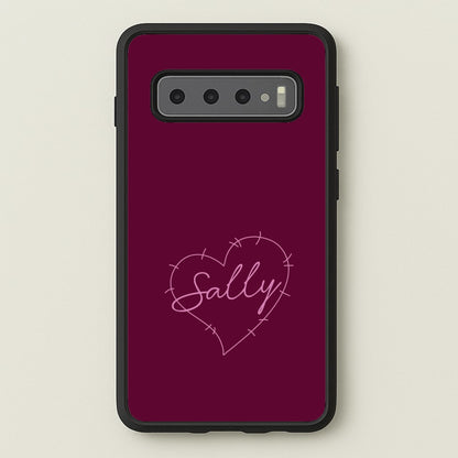 Stitched Heart Sally Galaxy S10 Case