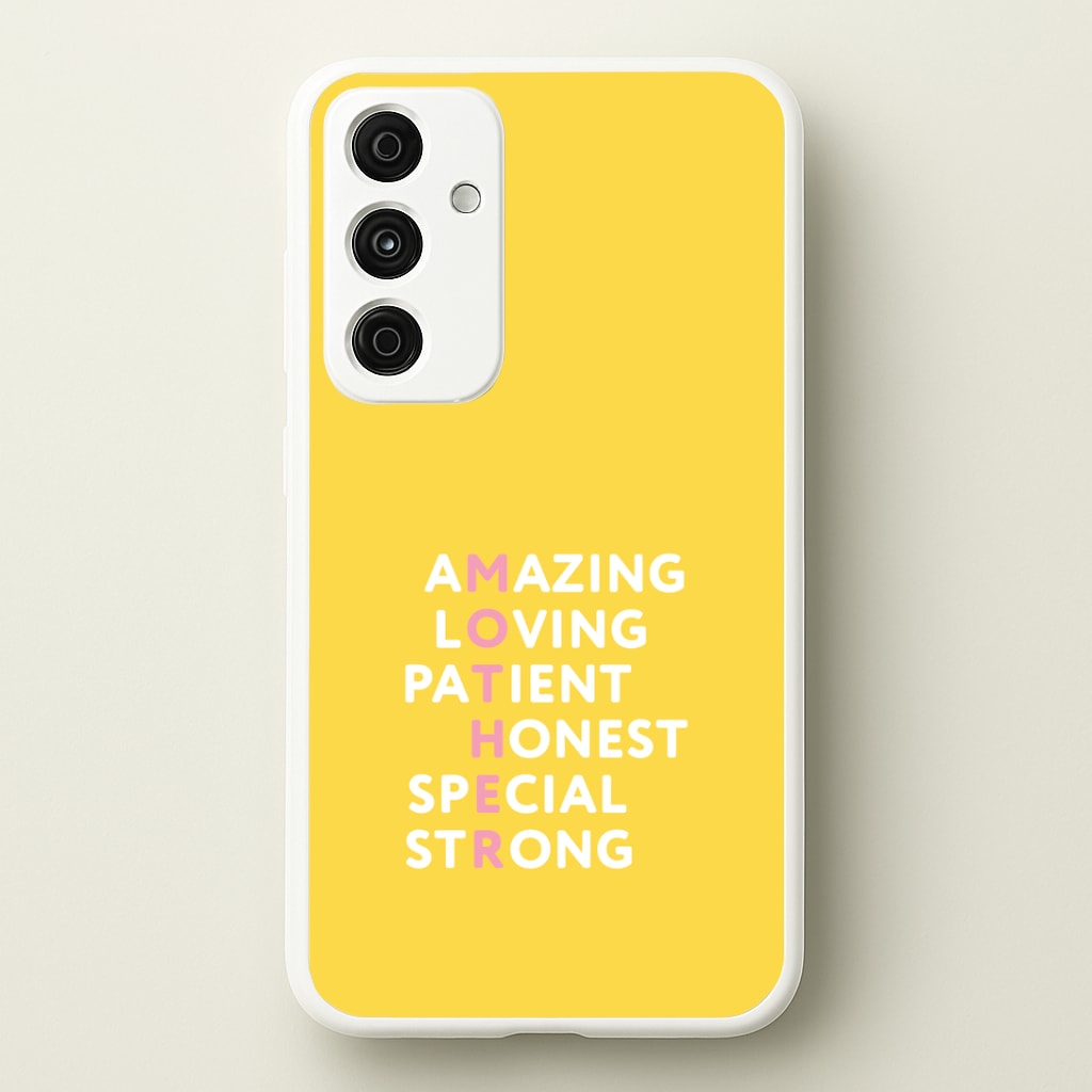 Mother Anagram Galaxy A15 Case