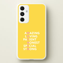 Mother Anagram Galaxy A35 Case