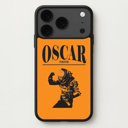 Oscar Orange And Black iPhone 17 Pro Case