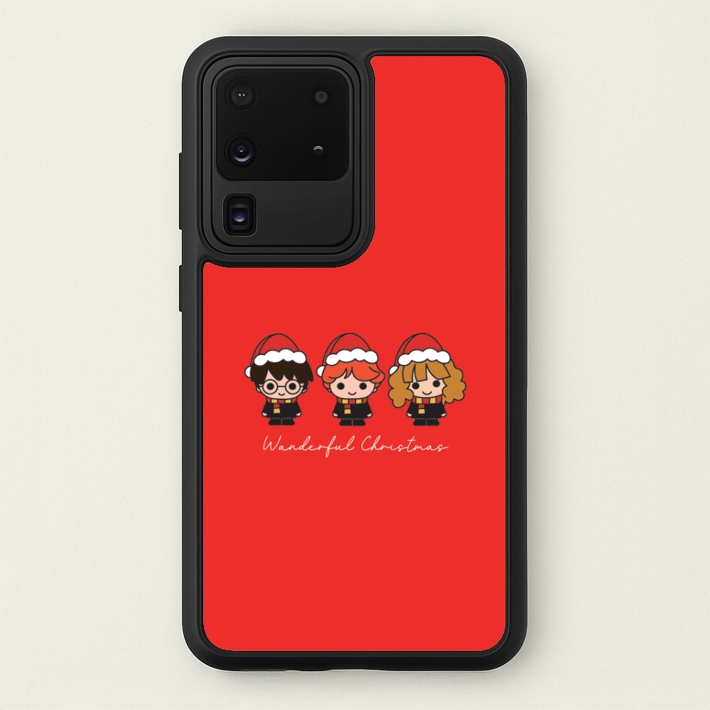 Wizards With Christmas Hats Galaxy S20 Ultra Case