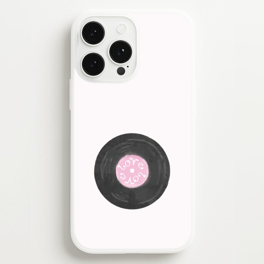 Love Vinyl iPhone 13 Pro Max Case