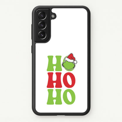 Green Ho Ho Ho Galaxy S21 Case