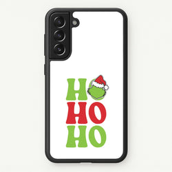 Green Ho Ho Ho Galaxy S22 Plus Case
