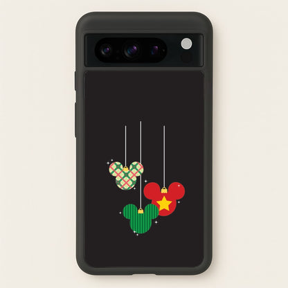 Cartoon Mouse Hanging Baubles Google Pixel 8 Pro Case