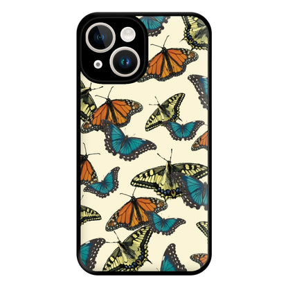 Butterfly Assortment Pattern iPhone 14 Case