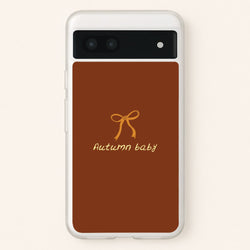 Autumn Baby Google Pixel 6a Case
