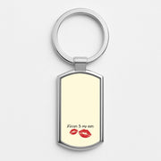Kisses To My Exes Luxury Keyring 1