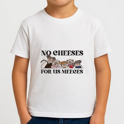 No Cheeses For Us Meeces II Boys T-Shirt