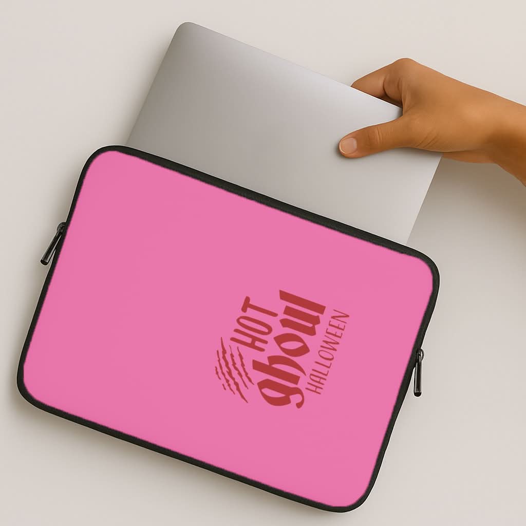 Hot Ghoul Halloween MacBook Cover