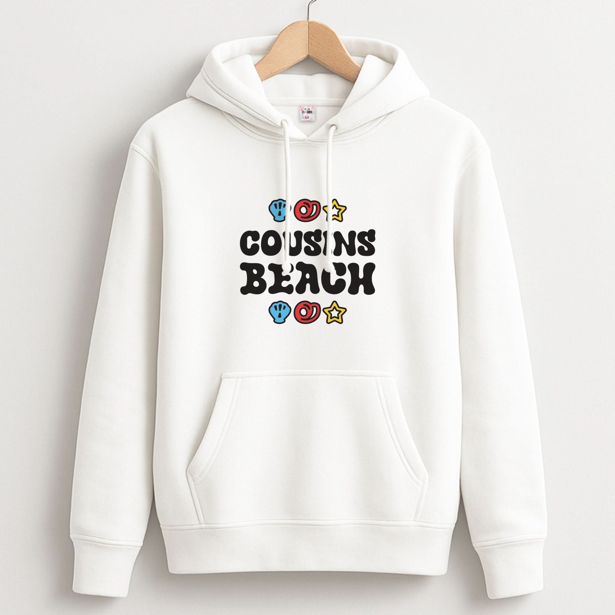 Cartoon Cousins Beach Unisex Hoodie