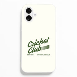 Official Cricket Club iPhone 16 Plus Case