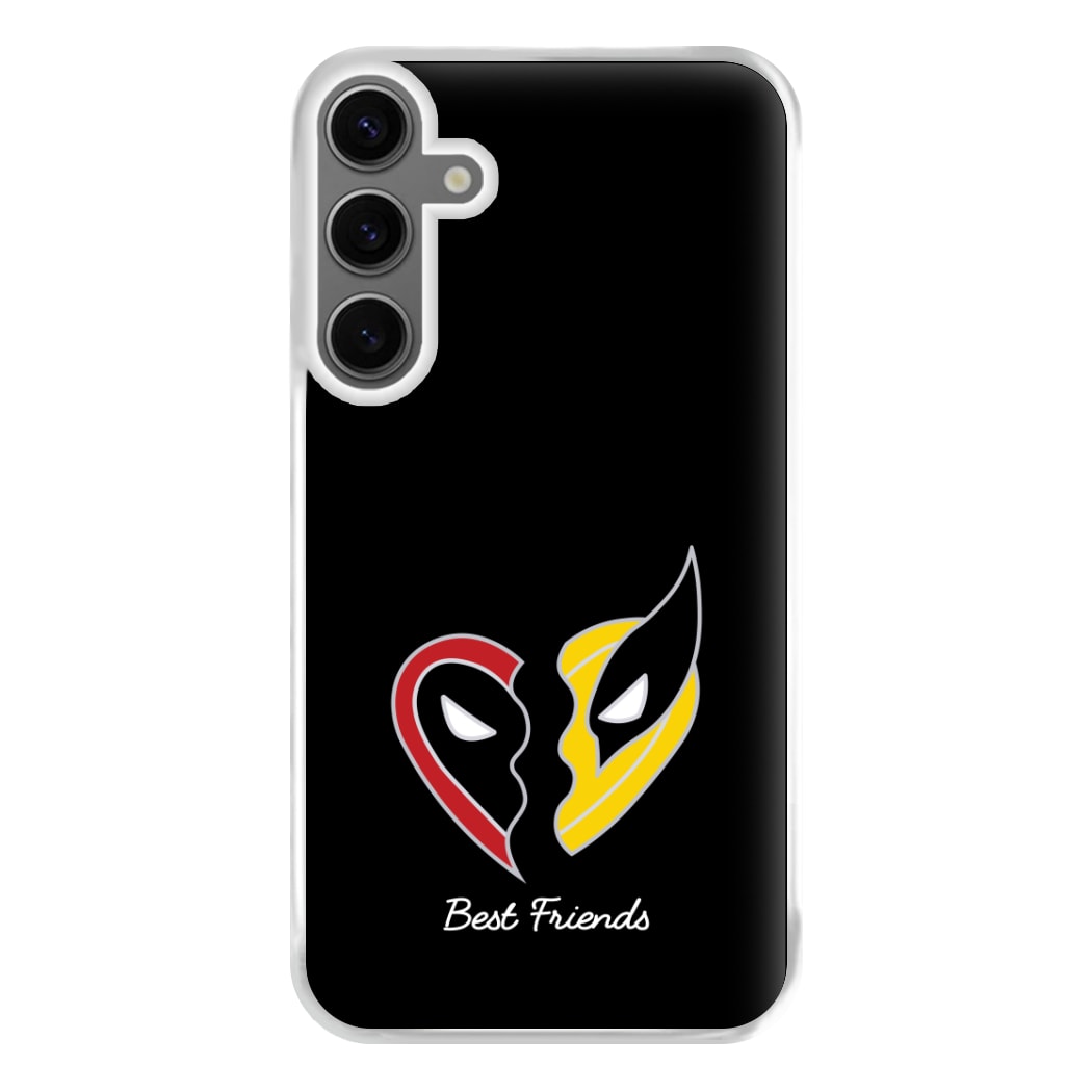 Superhero Best Friends Locket Galaxy S24 Case