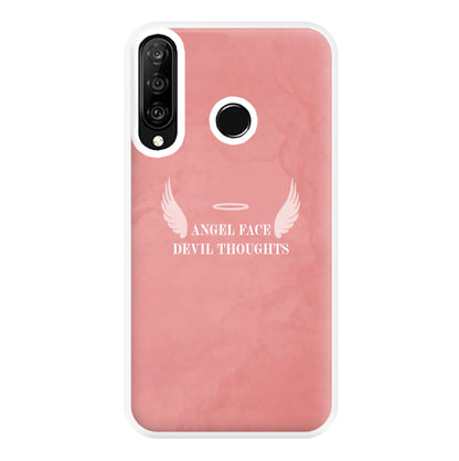 Angel Face Devil Thoughts Phone Case