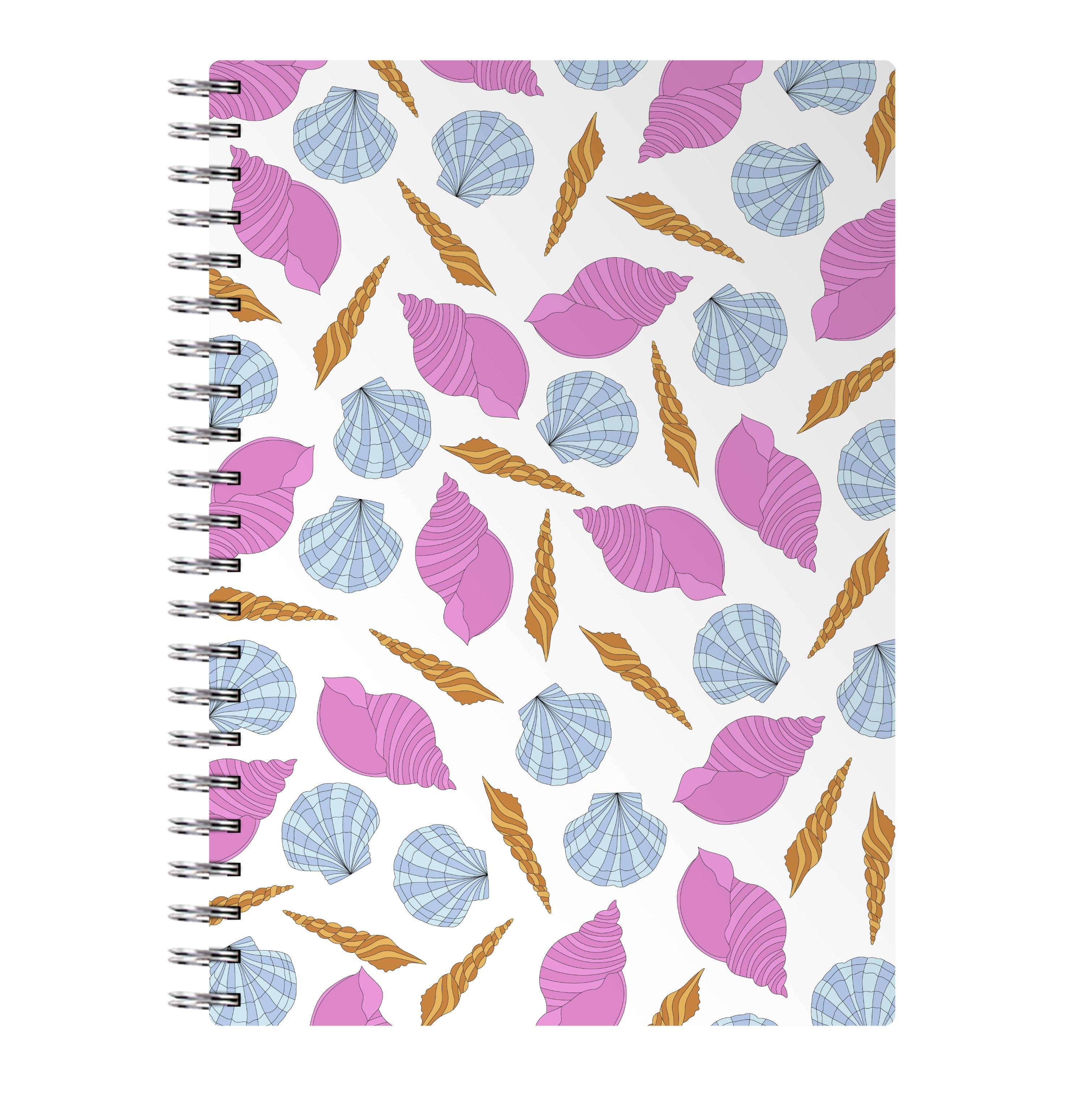 Seashells Pattern 10 Notebook