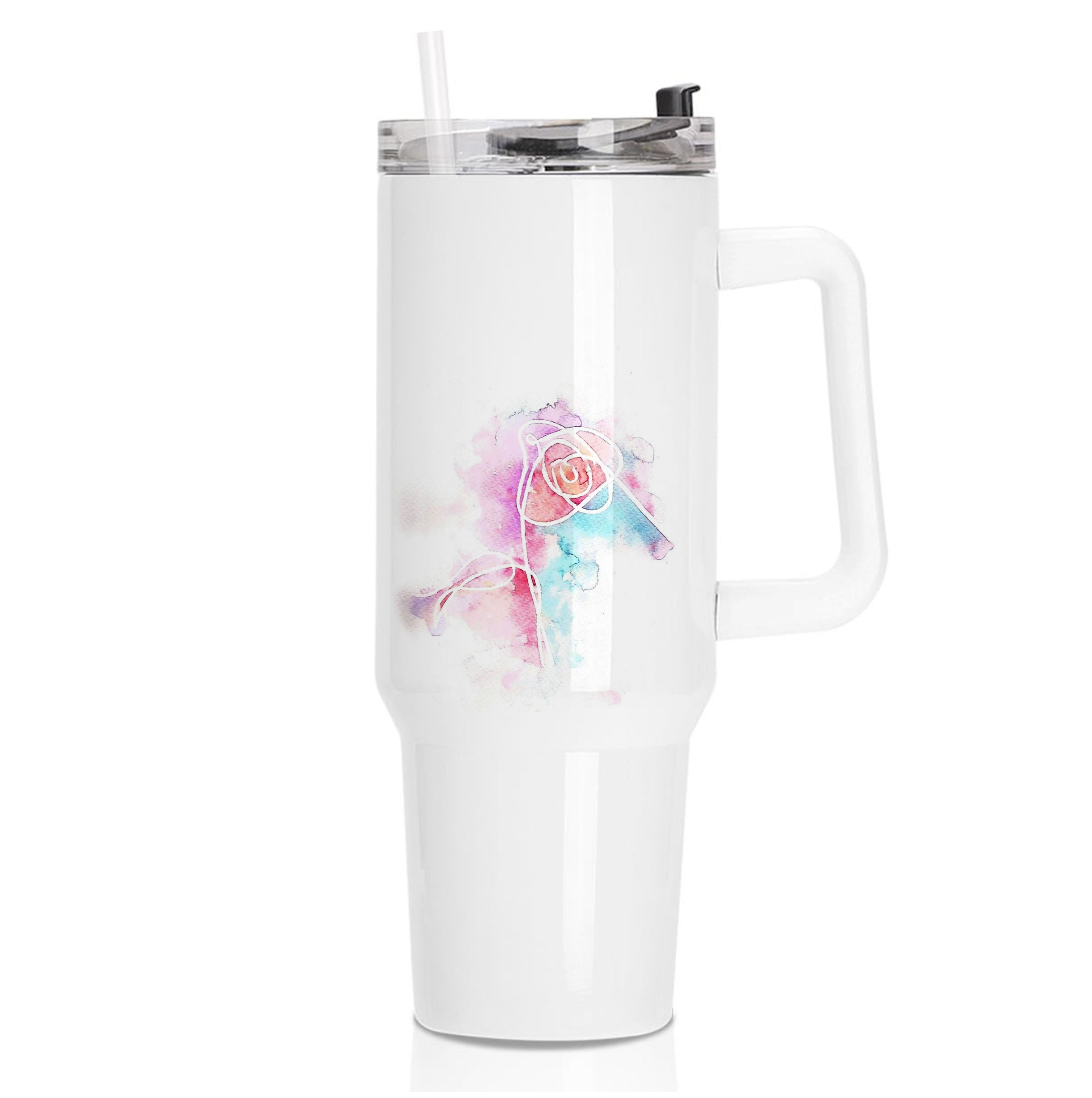 K-Pop Band Love Yourself Watercolour Painting Tumbler