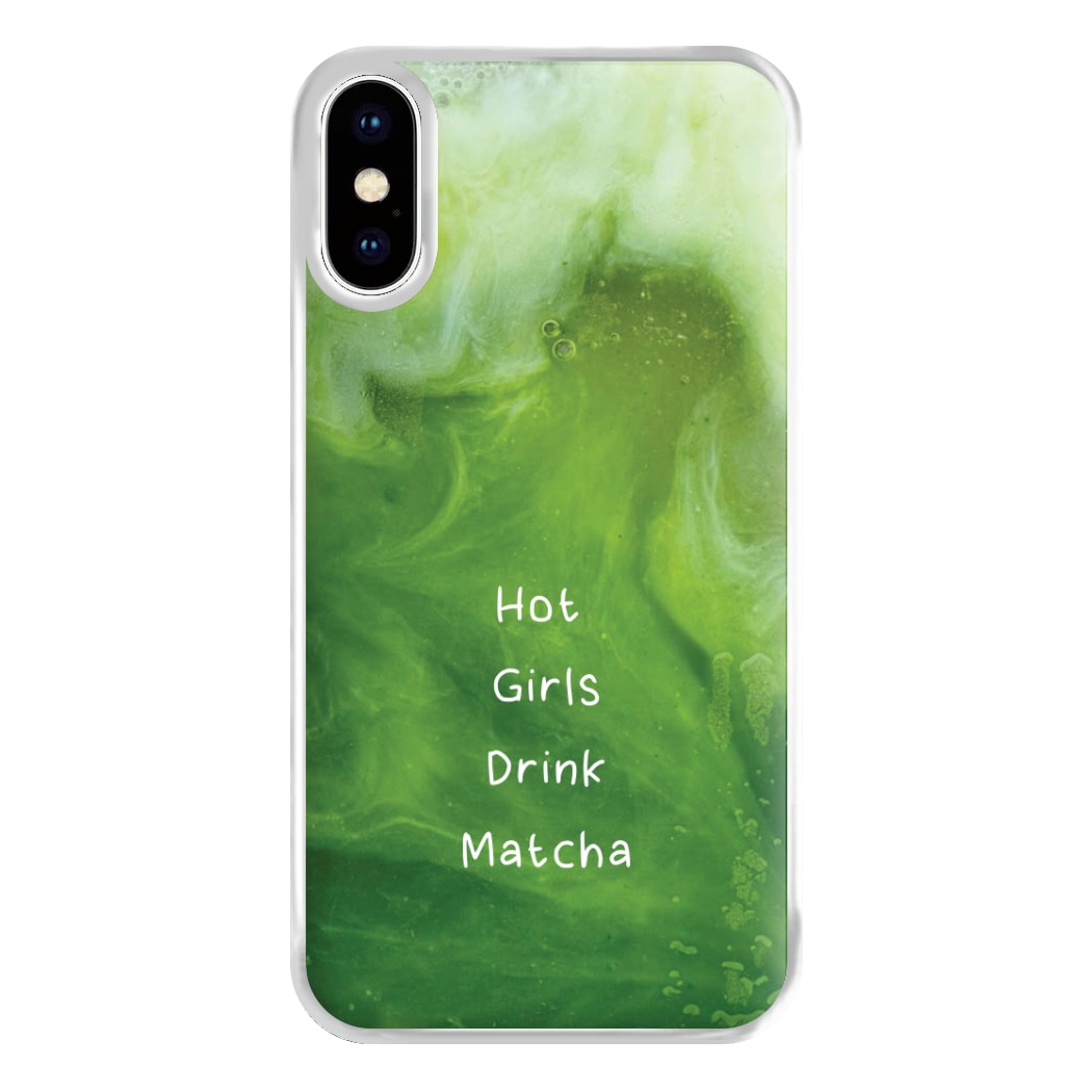 Hot Girls Drink Matcha iPhone XS Max Case