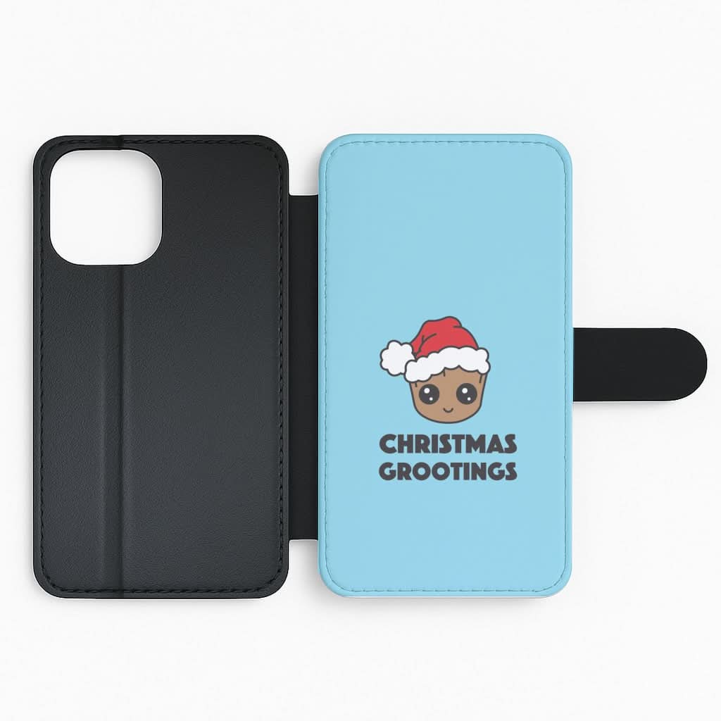Christmas Grootings  Flip Phone Case