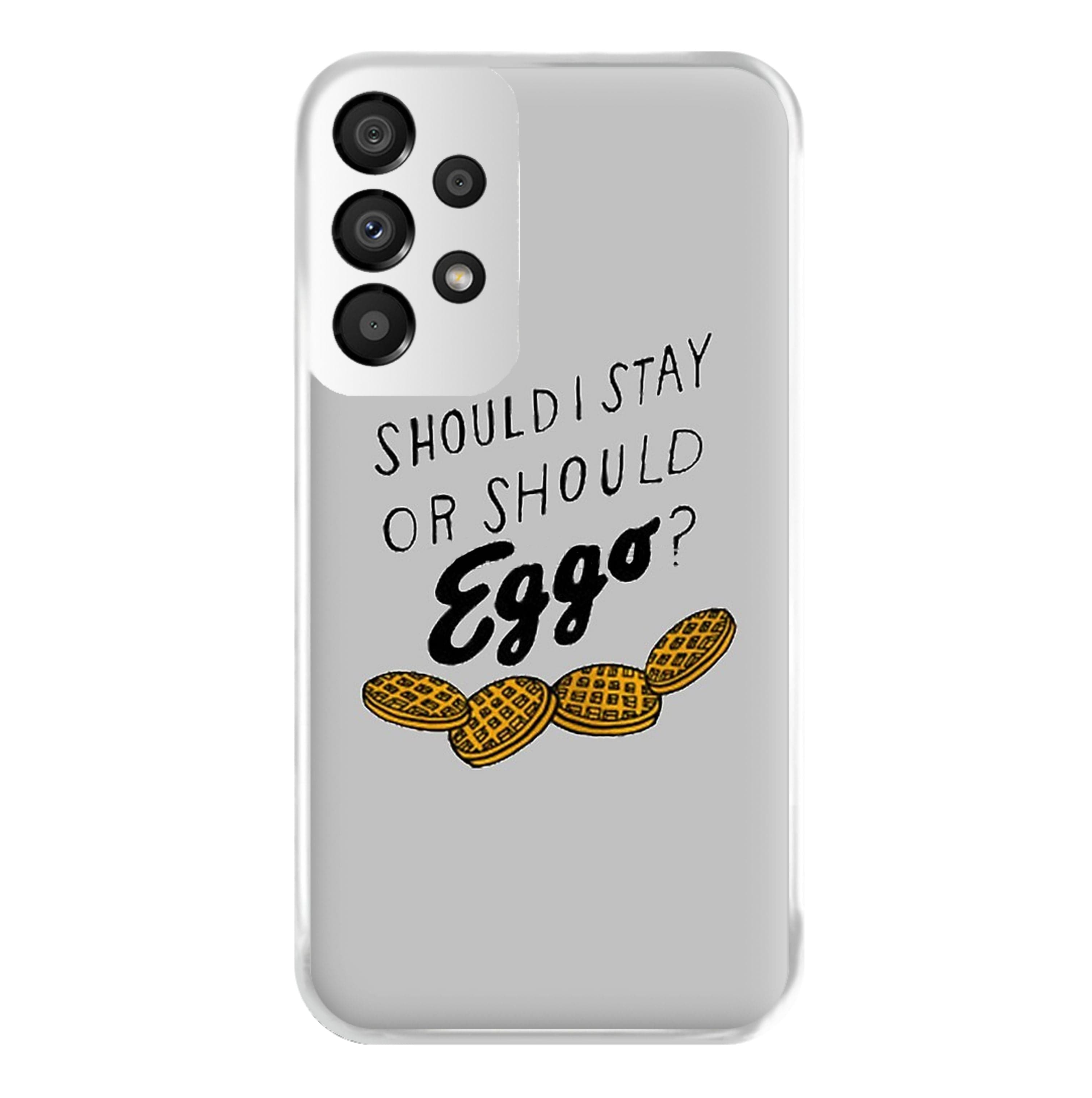 Should I Stay Or Should I Eggo Phone Case