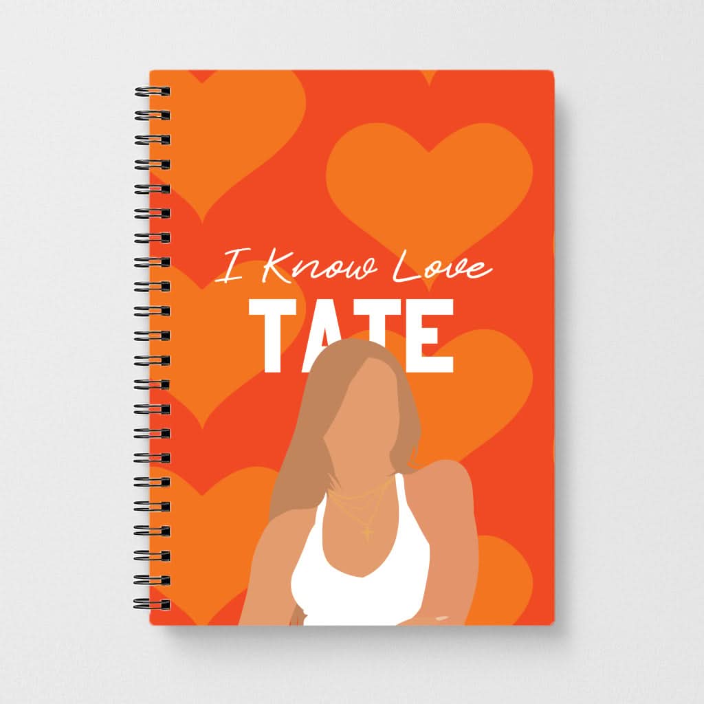 I Know Love Pattern Notebook