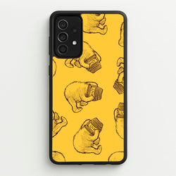 Winnie Honey Pot Pattern Galaxy A52 / A52s Case