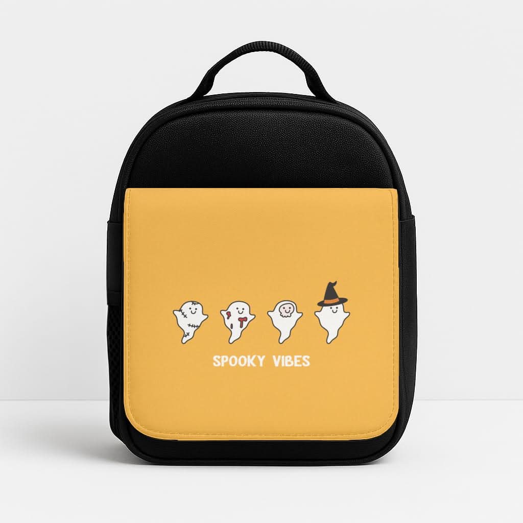 Spooky Vibes Ghosties II Insulated Lunch Bag
