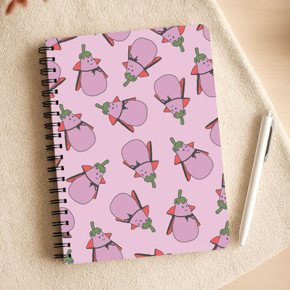Vampire Vegetable Pattern - Halloween Notepad