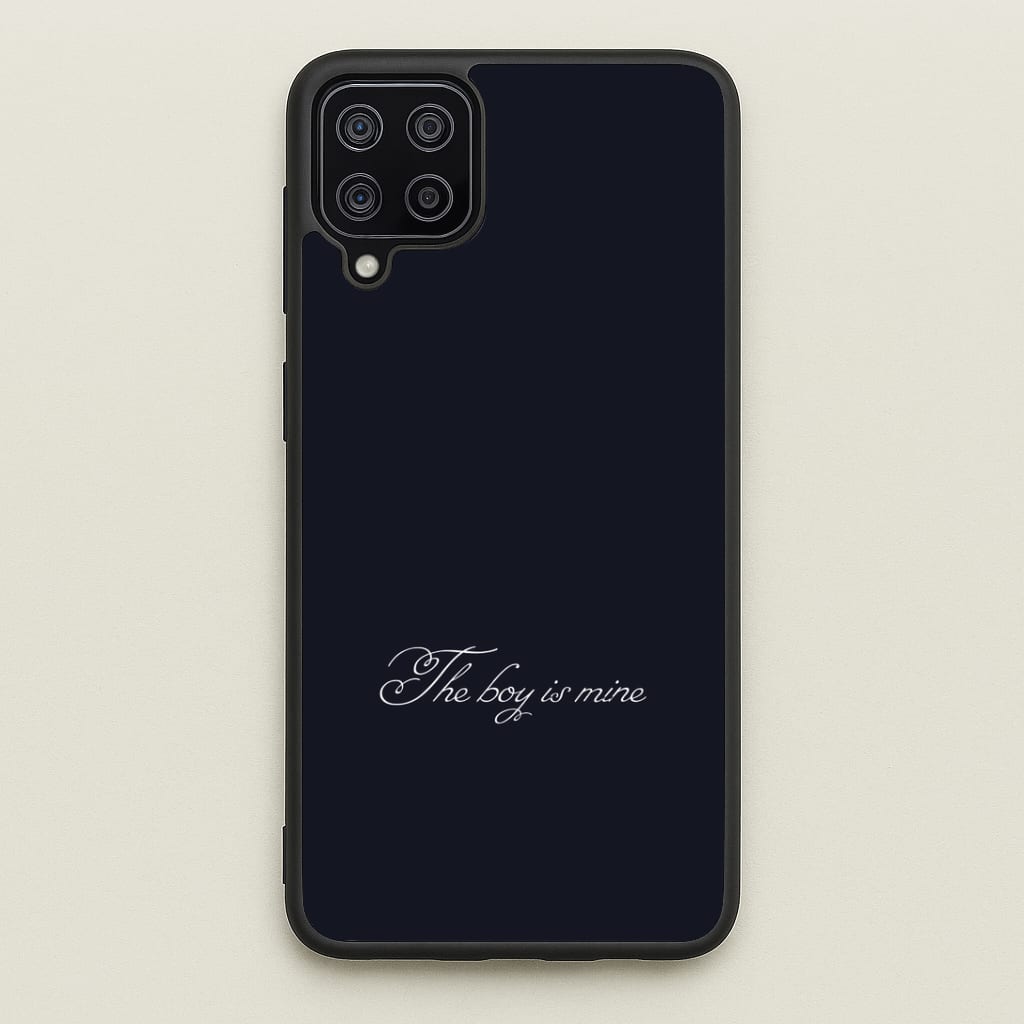 The Boy Is Mine Galaxy A12 Case