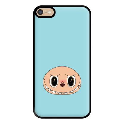 Cute Blue Monster Face iPhone 6 Plus / 7 Plus / 8 Plus Case