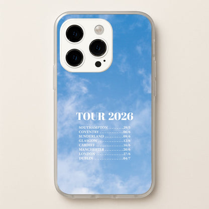 Band Tour 2026 iPhone 14 Pro Max Case