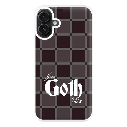 You Goth This Tartan iPhone 16 Plus Case