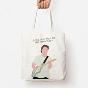 Will We Talk In The Morning Yellow Tote Bag 1