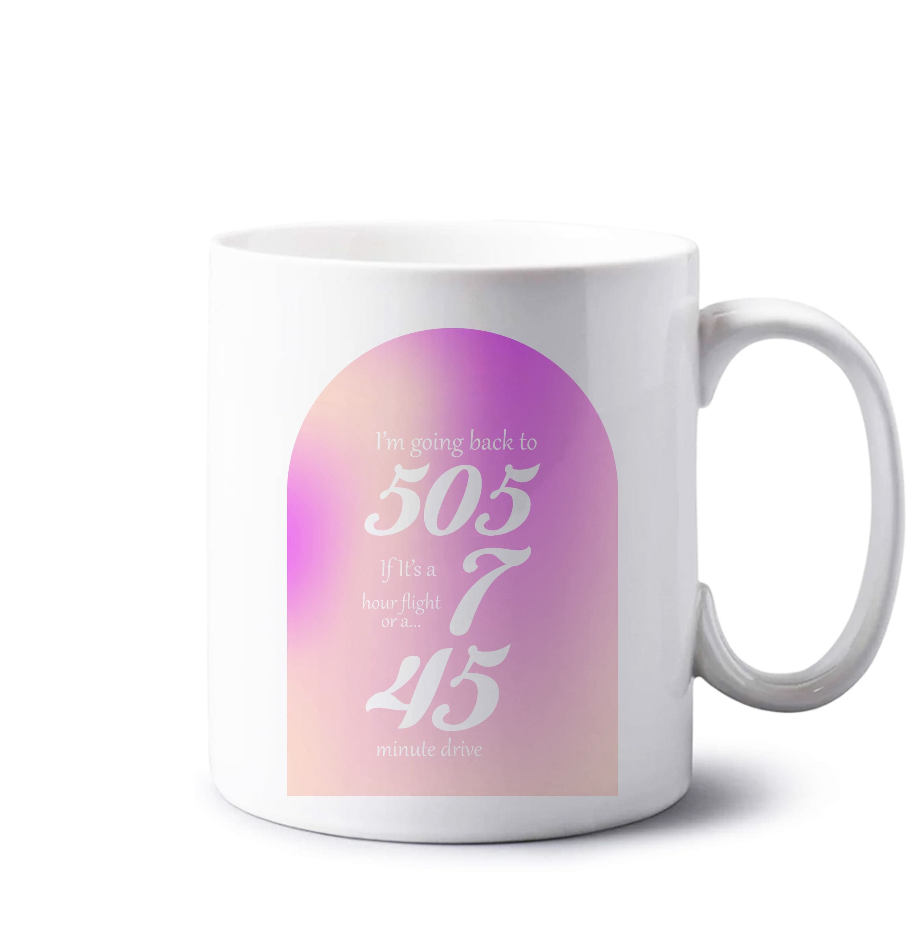 I'm Going Back To 505 Mug