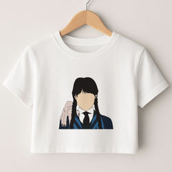 Wednesday And Thing Crop Top