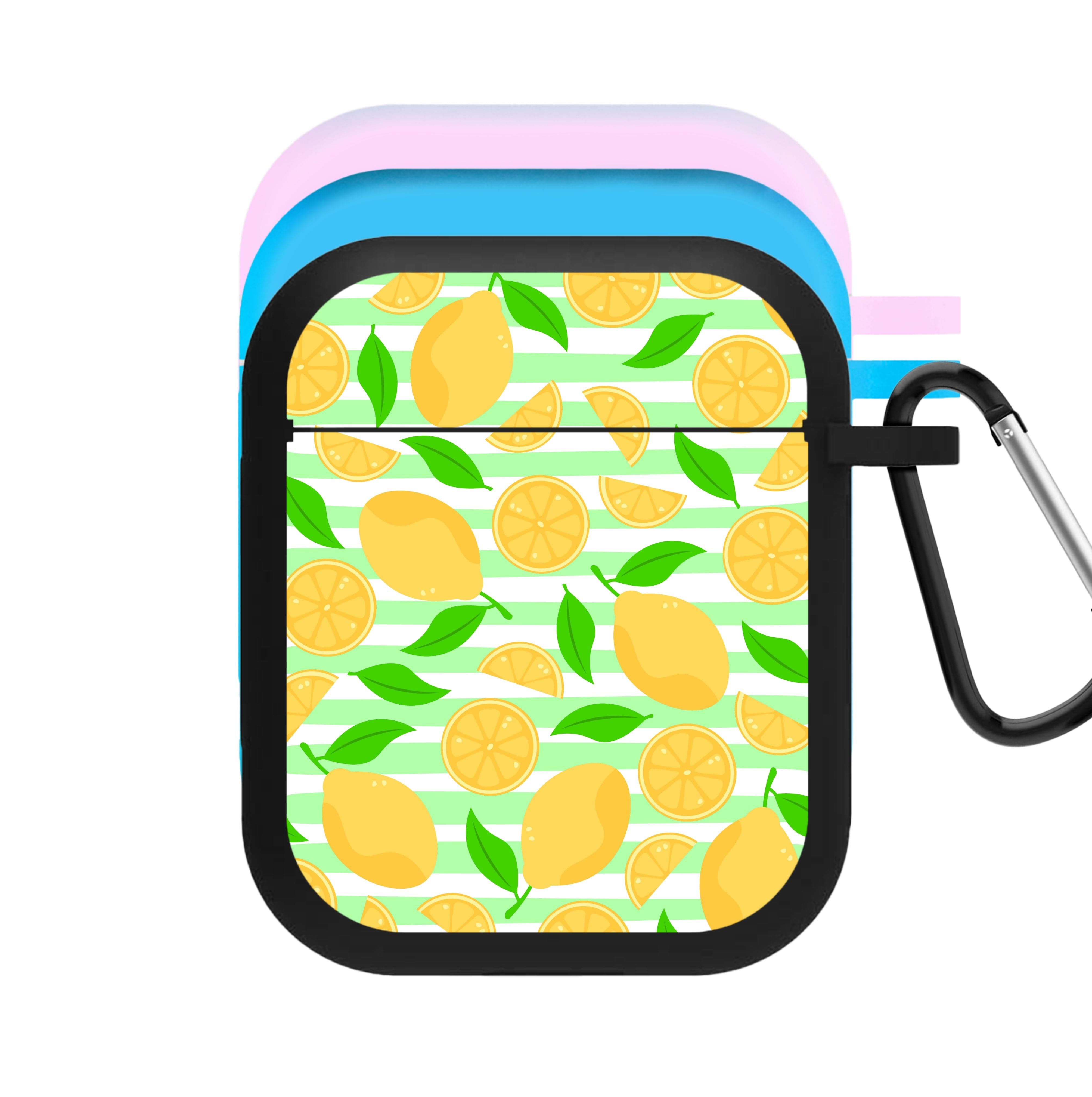 Lemons Pattern - Summer AirPods Case