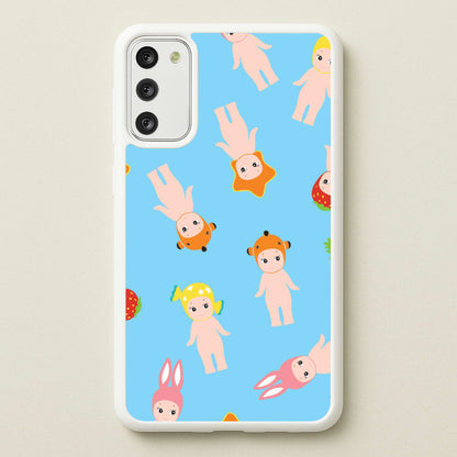 Angels Pattern Galaxy S20 Case