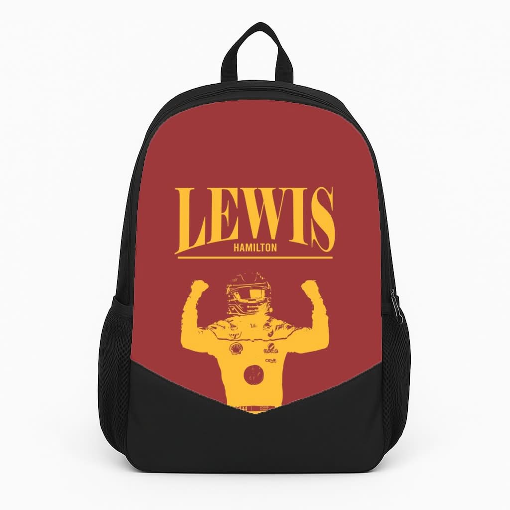 Lewis Red And Gold Backpack