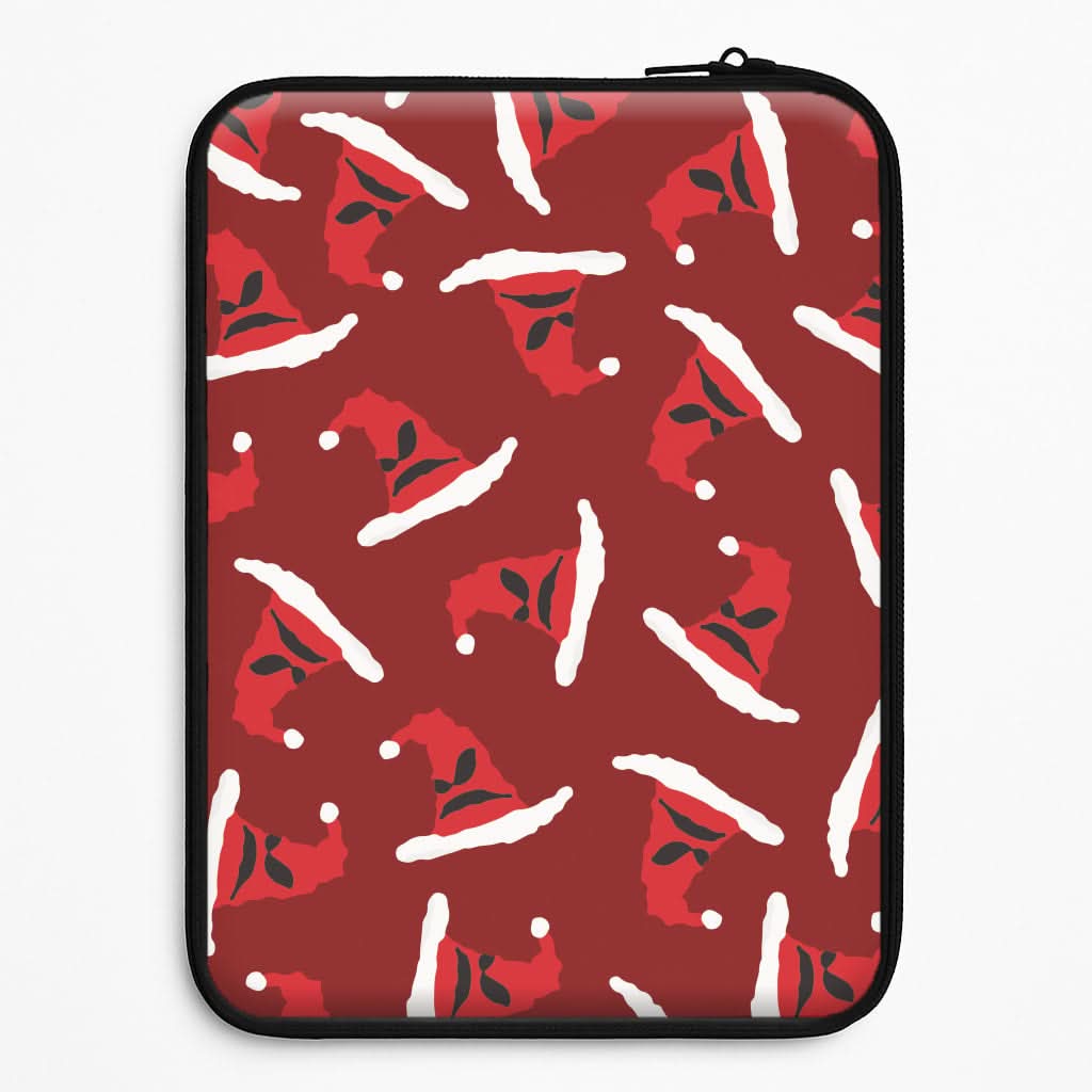 Sorting Christmas Hat Pattern Universal Laptop Sleeve