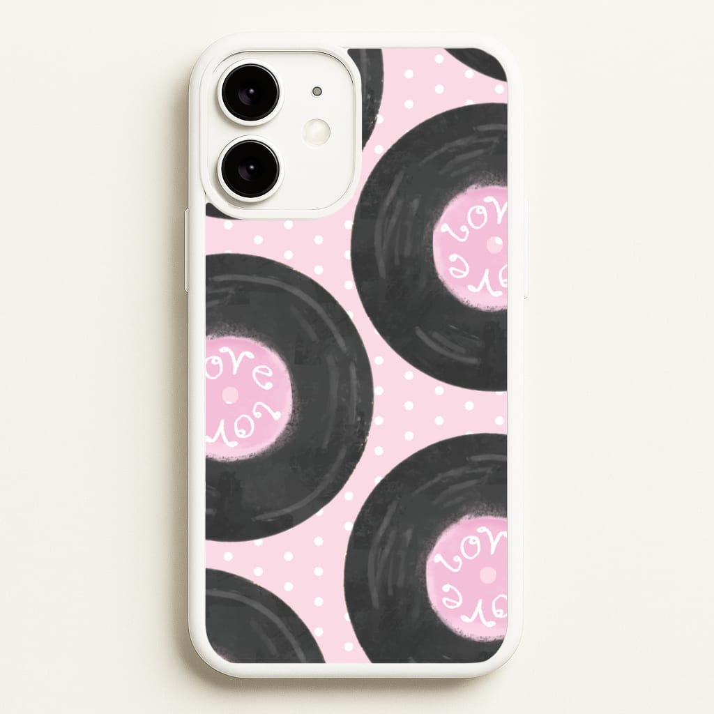 Thrifted Vinyl Polka Pattern iPhone 11 Case