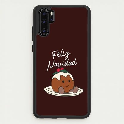 Christmas Pudding Plush Huawei P30 Pro Case