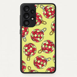 Disco Baubles Pattern Galaxy A33 Case