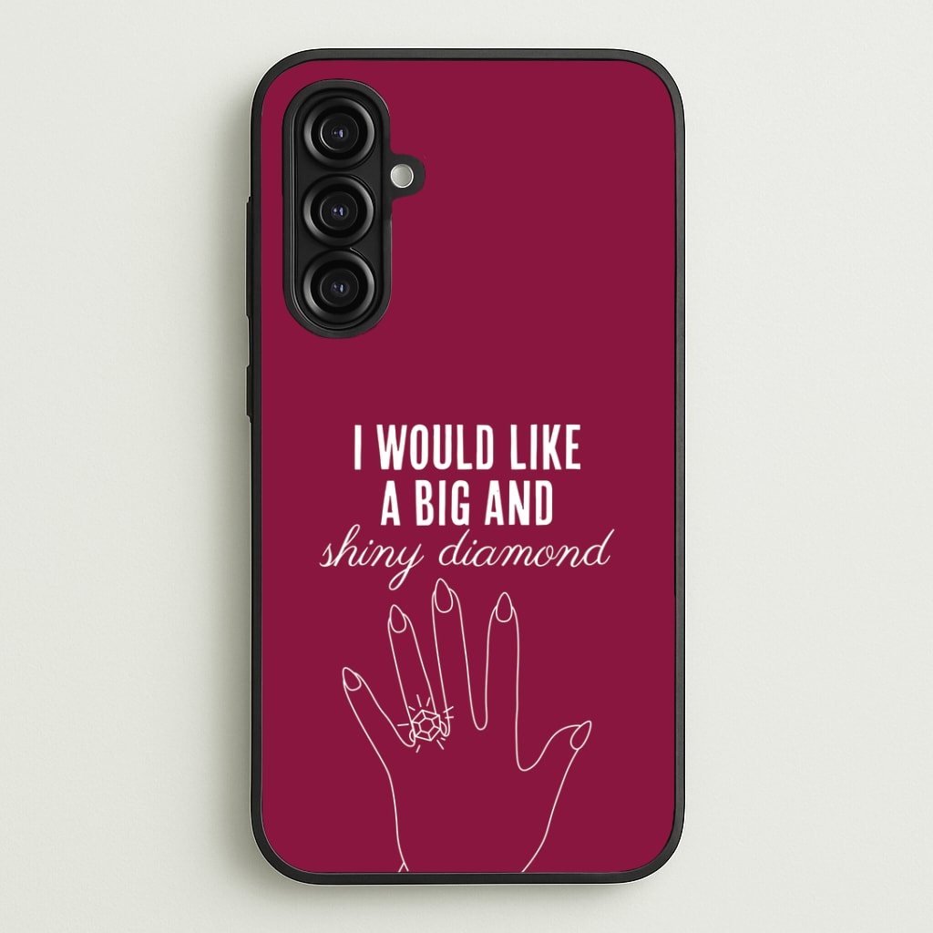 Shiny Diamond Galaxy A16 Case