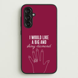 Shiny Diamond Galaxy A16 Case