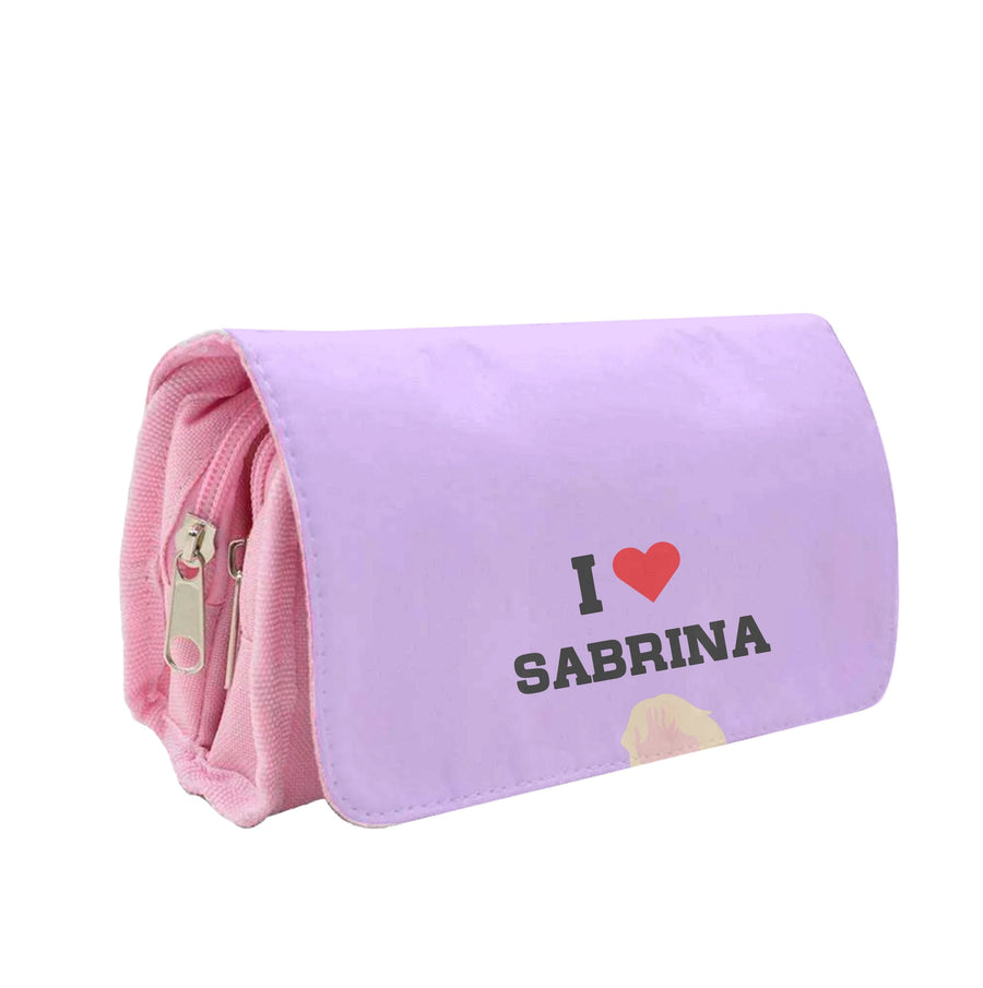 I Love Sabrina Carpenter Pencil Case