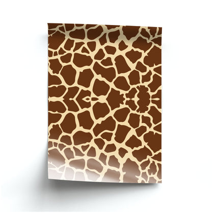 Giraffe - Animal Patterns Poster