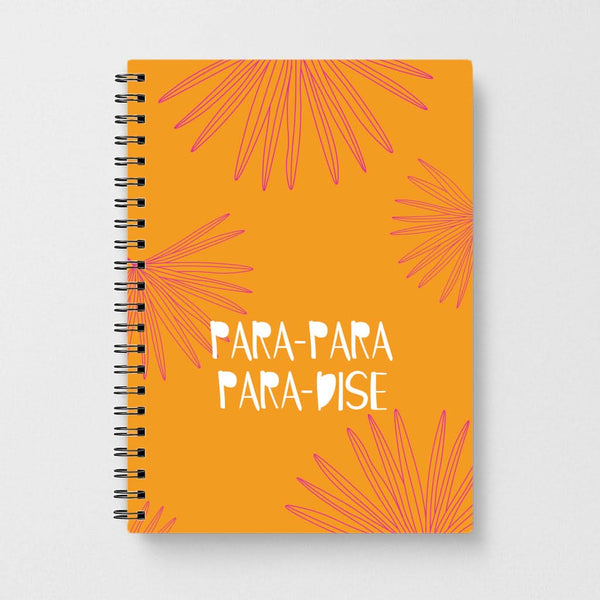 Paradise Lyrics Notebook