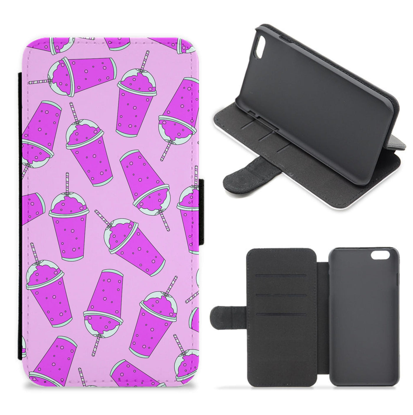 Pink Drink - Summer Flip / Wallet Phone Case