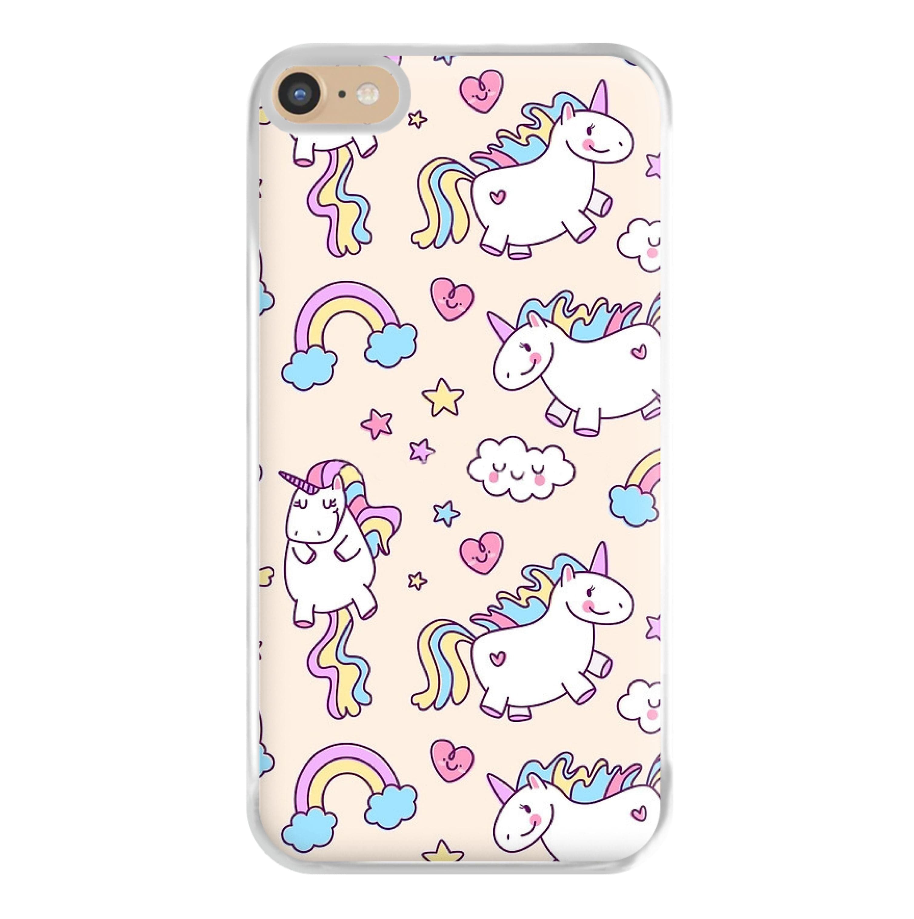 Cute Unicorn Pattern Phone Case