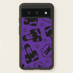 Wednesday Pattern Google Pixel 8 Case